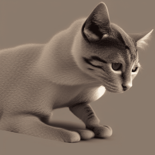 cat kneads you with their claws out