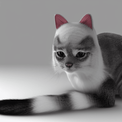 cats tail puff up if experiencing pain