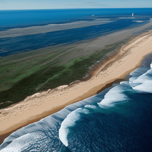 How is the sea different from the ocean