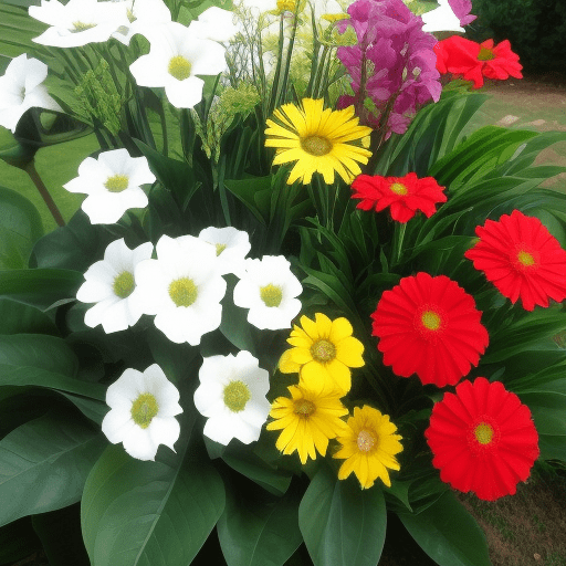 What is the appearance and smell of the flowers that start with the letter G