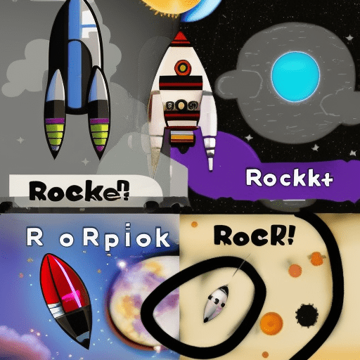 How do spaceships and rockets move through space?