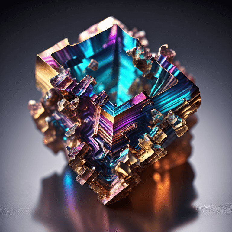what are bismuth crystals